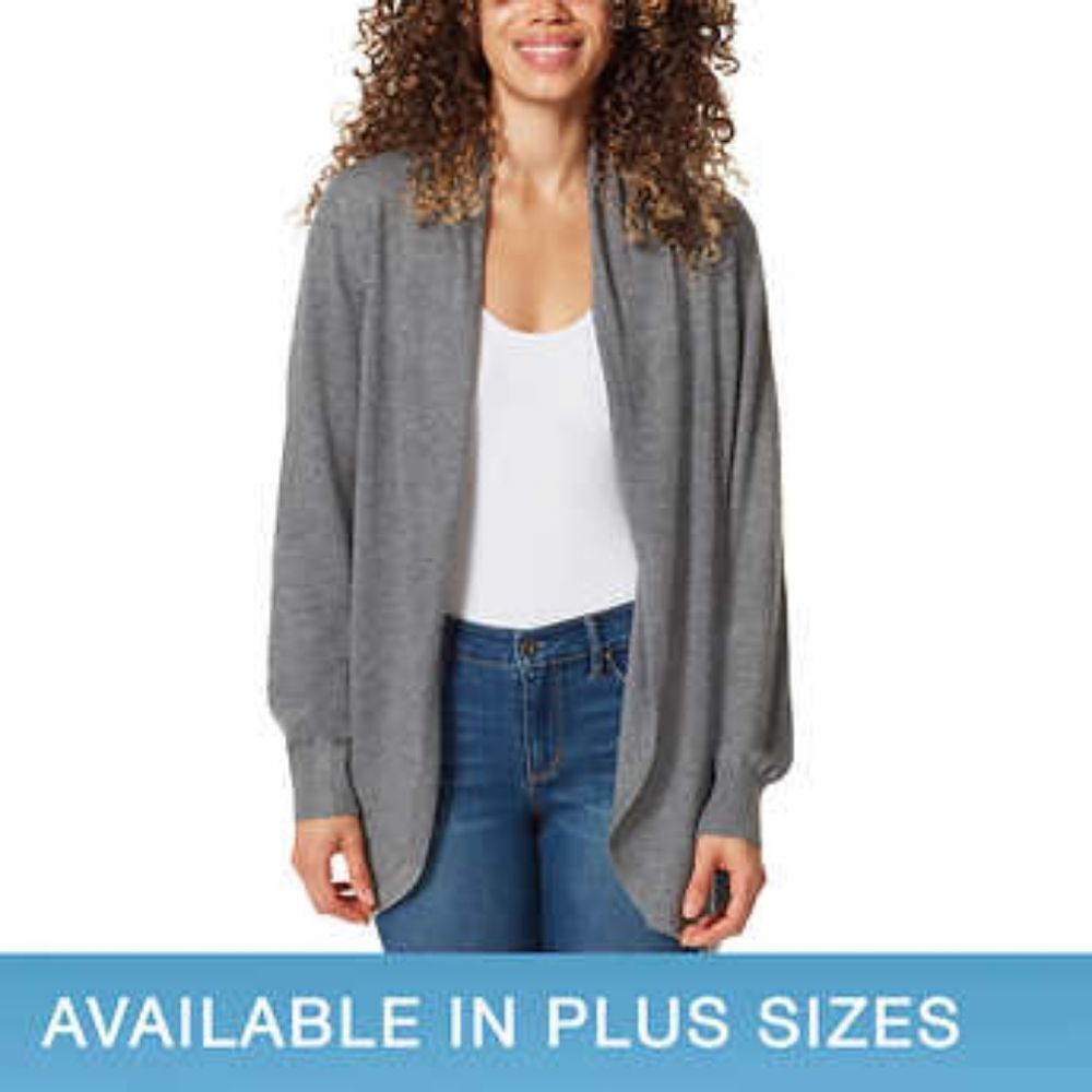 Ella Moss Cozy Cardigan, Grey